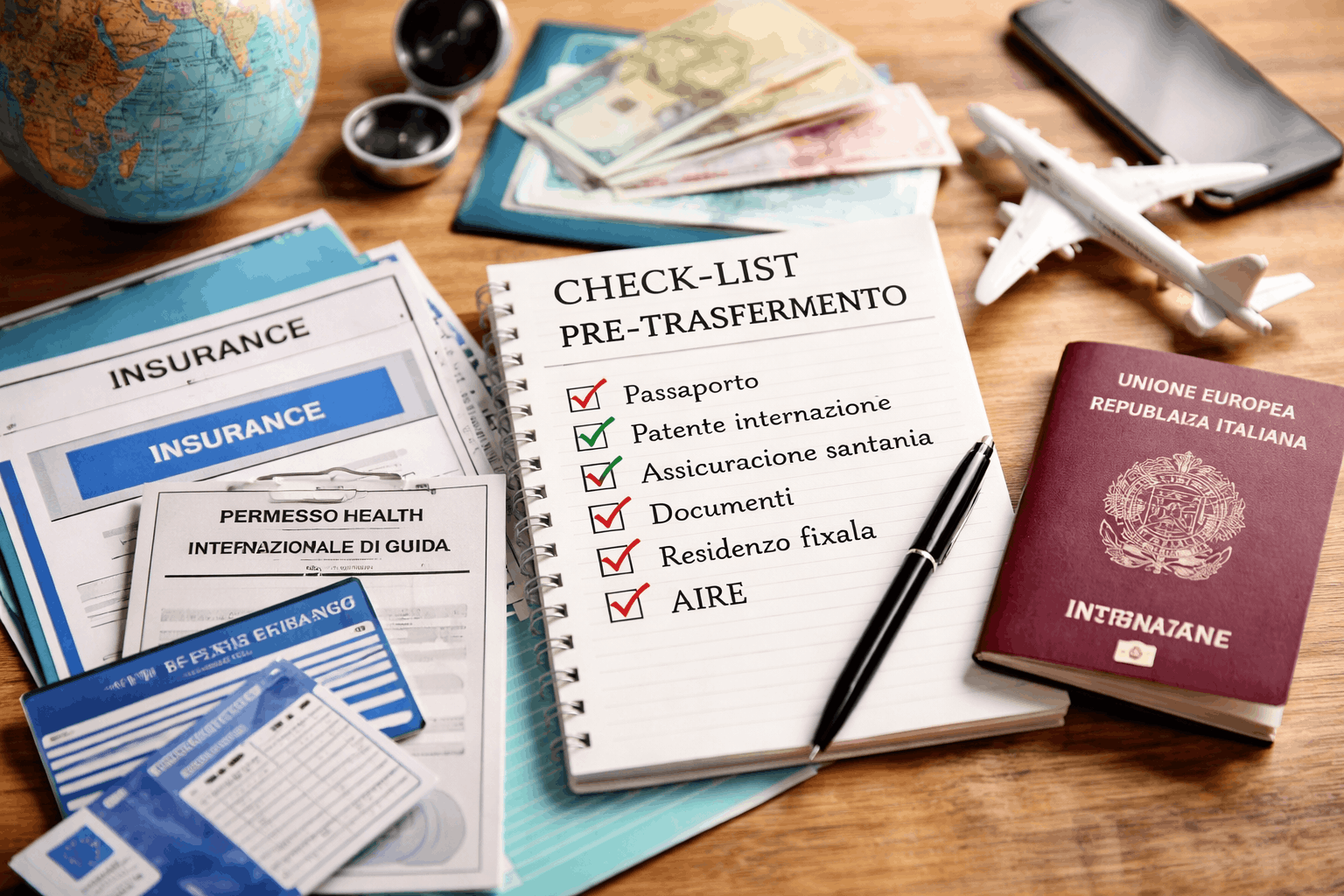Check-list pre-trasferimento: cosa fare 6 mesi prima di partire